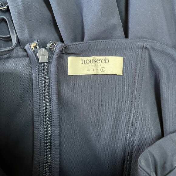 House of CB Samaria French Navy Corset Sundress - Picture 7 of 8